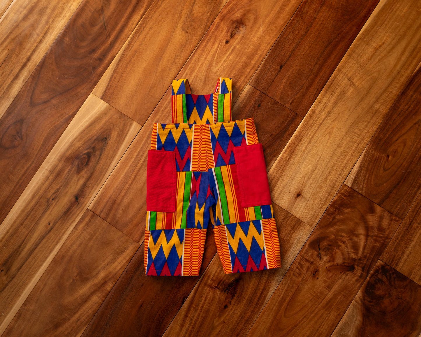 African Print Overalls