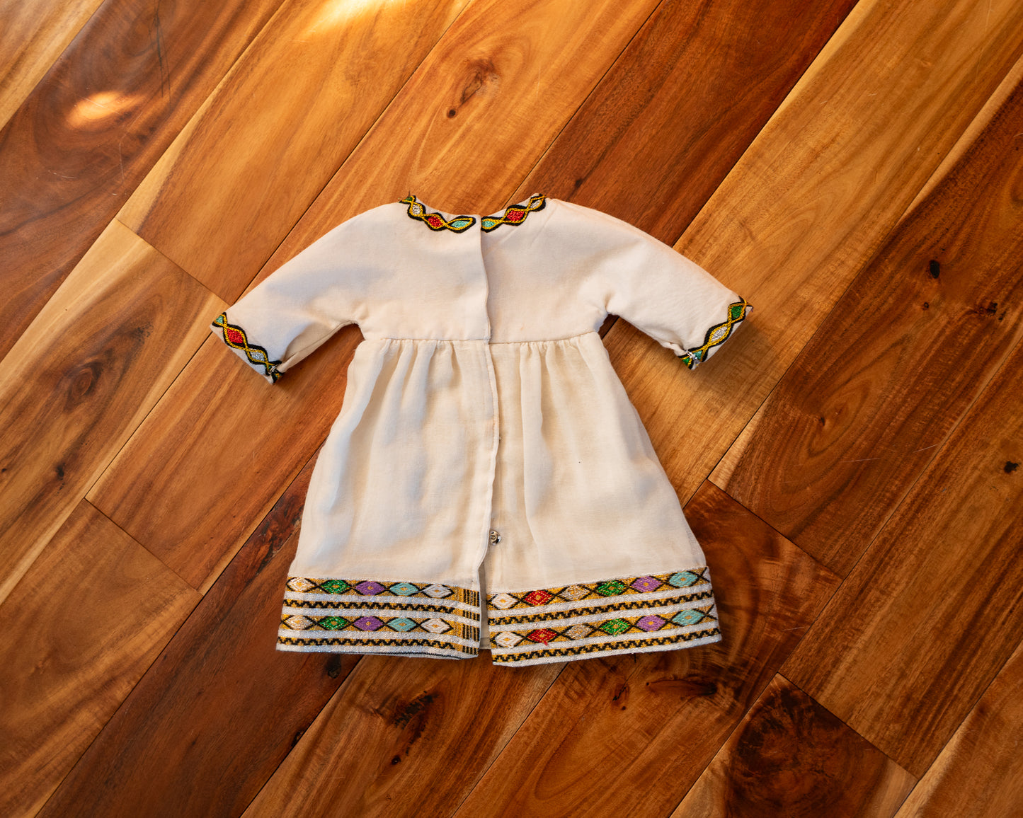 Traditional Outfit Cotton Embroidery Dress